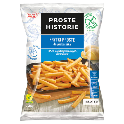 PROSTE HISTORIE Frytki proste do piekarnika